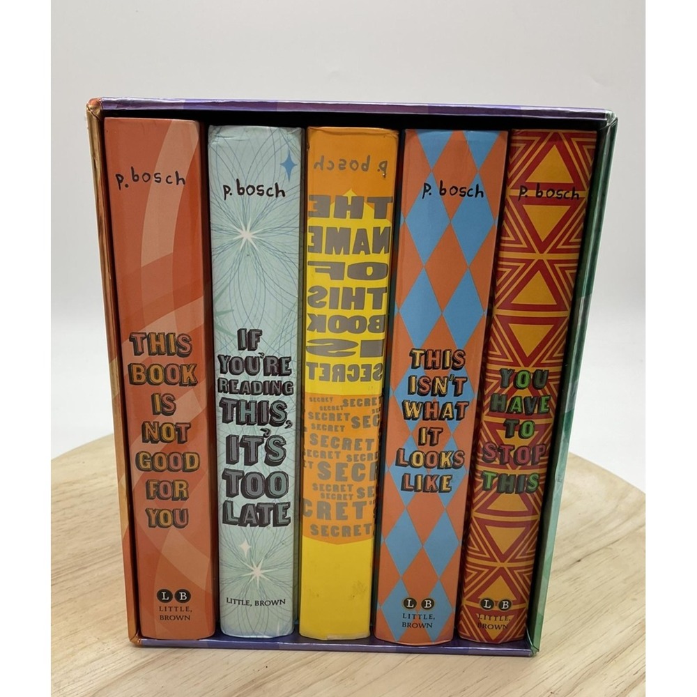 The Secret Series Complete Collection Pseudonymous Bosch Kids HC Box Set Books